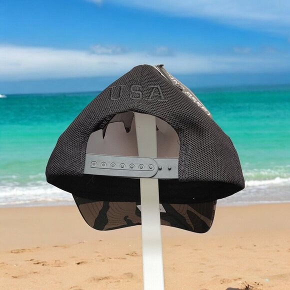 NWT - CAMO BASEBALL CAP - Runs Deep Tactical USA Adjustable - One Size - Picture 3 of 7